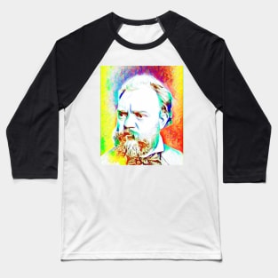 Antonín Dvořák Colourful Portrait | Antonín Dvořák Artwork 10 Baseball T-Shirt